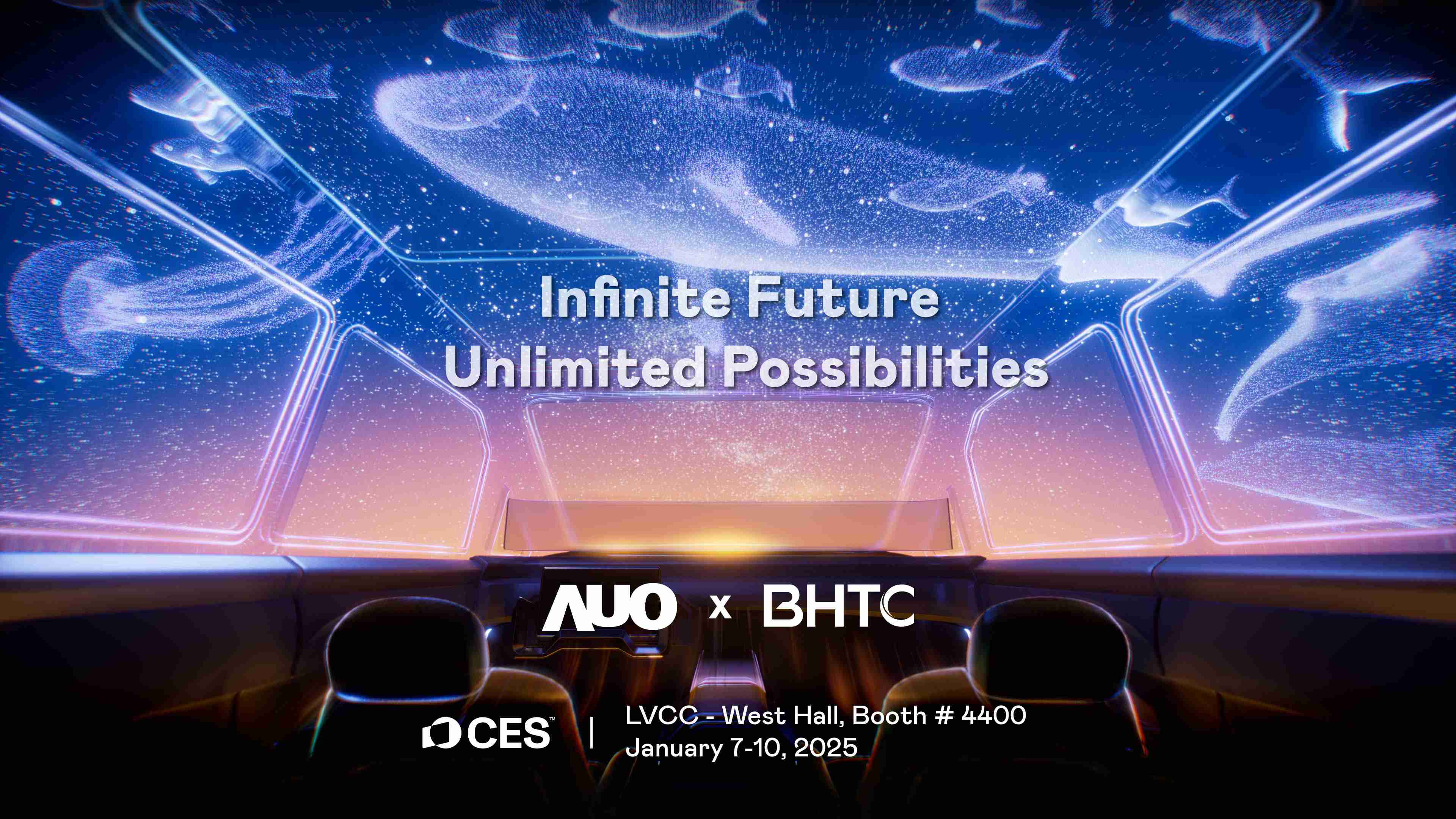 龙门国际以Infinite Future, Unlimited Possibilies为主题，，联合BHTC于CES 2025扩大规模展出
