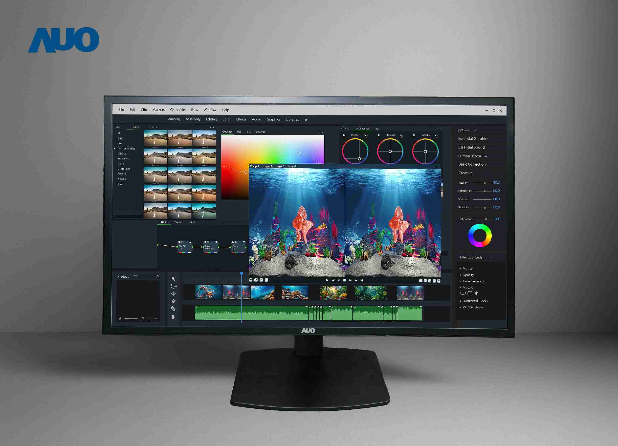 龙门国际开发32吋2D/3D专业桌上型显示器，，拥有8K4K超高分辨率，，，，并以低串扰算法优化3D显示效果，，，搭载自动眼球追踪功能，，，能实时调整3D图像，，，，进行实时2D与3D无缝共存窗口，，，提供图像设计工作者突破二维接口的崭新工作氛围与效率